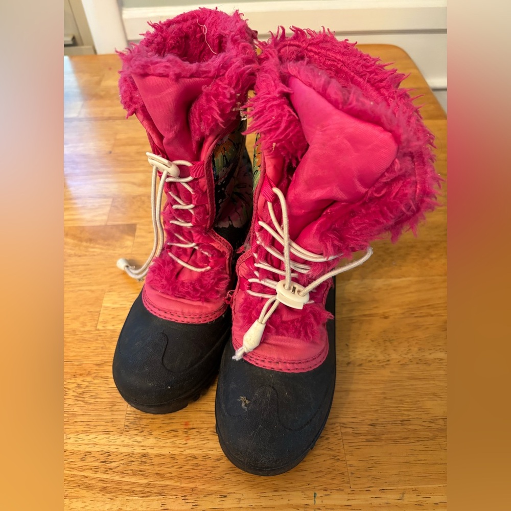 Thinsulate girls winter boots size 2